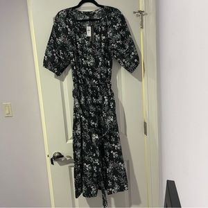 Floral midi dress
